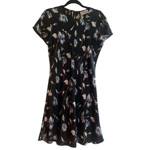 🎉3 for $20 Vintage 90s Satin Floral Jodi Michaels Mini Slip Dress